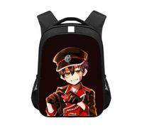 Xinnice Toilet Bound Hanako Kun Mochila, Anime Printed Mochila escolar Yugi Amane/Yahiro Nene Daypack, Mochila de dibujos animados Casual al aire libre Bolsa de ocio para niños y niñas, Tipo 1.,