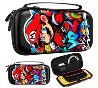 Xinocy Funda de transporte para Nintendo Switch Lite 2019, fundas de transporte de viaje para niños, adolescentes y niñas, bonito diseño kawaii, estético, portátil, funda rígida para accesorios de