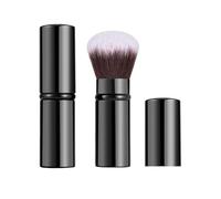 Xinpinzhou Brocha de maquillaje retráctil negra, brocha retráctil para colorete, polvo facial Kabuki, brocha para base de maquillaje para mejillas