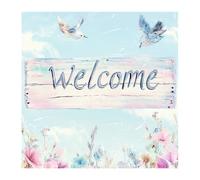 Xinpinzhou Kit Punto de Cruz con Hilos y Tela - Kit Bordado Principiantes Completo, 30x30 cm Cuadros 11ct Cross Stitch Embroidery para DIY Decoracion Hogar o Regalo Madre