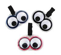 XinQianXiang 3pcs New Cute Eyes Luggage Tags Suitcase Luggage Tags Tra