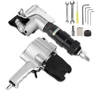 XINRISHENG Máquina flejadora de Acero neumática Kit de Herramientas de empaquetado neumático Tensor de empaquetado neumático y sellador de empaquetado Herramientas de flejado,32mm