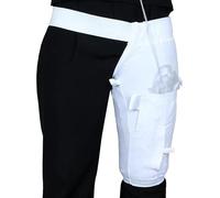 XINRISHENG Soporte de Bolsa de Pierna para Catéter, Cubierta de Soporte de Bolsa de Orina para Pierna con Cinturón, Funda de Bolsa de Pierna Foley para Bolsa de Orina por Incontinencia,L