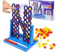 xinrongda 4 in Einer Reihe Battle Strategiespiel, Juego de Mesa Infantil con Funciones de Giro, Juego de Estrategia de Batalla para 2 Jugadores, Juegos de Mesa para NiñOs Mayores de 6 AñOs