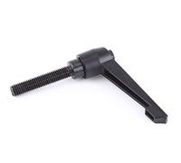 Xinrub M10 palanca de sujeción rosca macho 25-50mm mango ajustable hexagonal zócalo(M10*50)