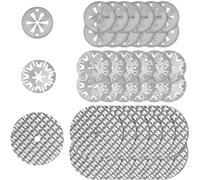 Xinsenke Juego de reparación de chapa de calor para coche, 36 piezas con clips de 30 mm