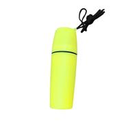 Xinsheinelry 1 contenedor multifuncional portátil impermeable con tubo de monedas desmontable para uso junto a la piscina, Color amarillo, One Size, Mass Beauty