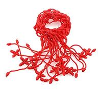 Xinsheinelry 12 Uds De Cuerda de 7 Nudos para Pulsera Cruzada, Pulseras de Cábala para Parejas de Buena Suerte, Regalos para Novio, Novia, Regalo para Mujeres y Hombres