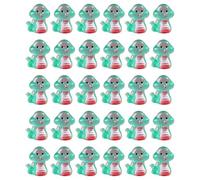 Xinsheinelry 30 Piezas de fantasía Modelo de Serpiente Brillante de Serpiente mística para decoración de hogares creativos Ambiente Seguro Amigo Resina Estilos de fantasía decoración del hogar