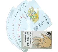 Xinsheinelry Adivinación De Juego De Cartas De Oráculos Herramienta De Guía Espiritual Diversión para Involucrar a Las Fortunas Juego De Quiromancia