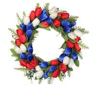 Xinsheinelry Americana, Suministros Tradicionales para Fiestas, de Tulipanes Artificiales, Decoraciones del Día Patriótico para Día Nacional Americano, Flor Hecha a Mano