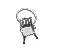 Xinsheinelry Anillos de banda abierta inspirados en sillas artísticas, tamaño ajustable, joyería de mano elegante para amantes del arte y creadores de tendencias. Joyería de moda, One Size, como se