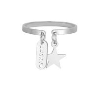 Xinsheinelry Anillos geométricos con diseño de estrella, apertura ajustable, llamativos, adecuados para el uso diario, uso diario ajustable, lucky, como se describe, como se describe