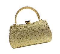Xinsheinelry Bolso con purpurina, elegante bolso de hombro tipo bandolera, bolso para almacenamiento organizado en ocasiones de graduación, bolso de boda con funciones sociales