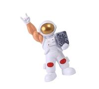 Xinsheinelry Brazo Astronauta Escultura Estatuilla Resinas Estatua Adorno para Hogar y la Oficina Fengshui Escritorio Decoraciones Regalo de Año Nuevo Resinas Modelo Astronauta