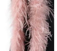 Xinsheinelry Bufanda con Plumaje de avestruces para Vestidos Formales y proyectos de Fashion Down Collar