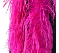 Xinsheinelry Bufanda con Plumaje de avestruces para Vestidos Formales y proyectos de Fashion Down Collar