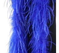 Xinsheinelry Bufanda con Plumaje de avestruces para Vestidos Formales y proyectos de Fashion Down Collar