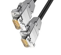 Xinsheinelry Cable De Extensión SVGA D-Sub 15 Pines 1 5 M Coaxial Blindado Interferencias PC/pantallas Conectores Cable Para Proyectores SVGA