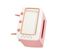 Xinsheinelry Caja Pañuelos Sala Estar Servilleta Caja Soporte Teléfono Decoración del Hogar Multifunción Box Escritorio Soporte Tejido para Baño