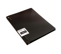 Xinsheinelry Carpeta recargable Cuaderno recargable con cubierta protectora estética sin ácido para organización de escritura creativa Elegante cuaderno de dura