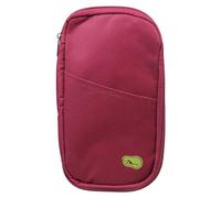Xinsheinelry Cartera Multifuncional para Documentos de Viaje con Bolsillo de Malla y Compartimentos organizativos Tarjetero para Viajes de Negocios Pasaportes Estuche para Tarjetas