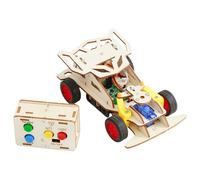 Xinsheinelry Colección de experimentos científicos de vehículos de dirección de Madera Hechos a Mano para tareas Escolares y vinculación Familiar de Madera