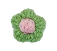 Xinsheinelry Colgante de Fresa croché de Lana Hecho a Mano, Accesorio para Llaves de, decoración de Bolso, Soporte para Llaveros, Regalo de cumpleaños único, Regalo para niñas