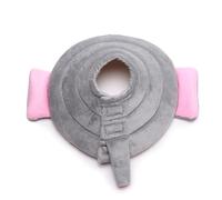 Xinsheinelry Collar isabelino con Forma de Flor después de la cirugía para Perros Gatos curación de heridas fácil de Comer y Beber Collar de Cono de Perro de Pelusa