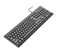 Xinsheinelry Corded Gaming Keyboard For PC Chocolate Keycap Mechanical Keyboards 104 Keys Desktop Computer Travel Friendly Office