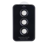 Xinsheinelry Cristal de lente de cámara para SAMS23/S23+, protector de lente templado ultrafino, a prueba de arañazos, cubierta protectora templada