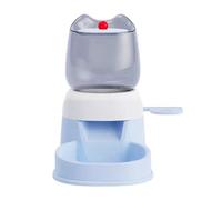 Xinsheinelry Dispensador automático de alimentos para mascotas con mecanismo de prensado de pie, componente de base deslizante, dispensador automático de alimentos