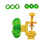 Xinsheinelry Dispensador de Fugas Que promueve Comportamiento Natural para Gatos domésticos, Juguete alimentador Interactivo con Abrazadera Ajustable para Gatos, Ejercicio Mental y Juego