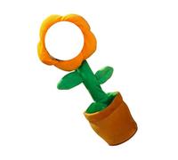 Xinsheinelry Divertida Decoración De Flores Antropomorfas Que Resalta Las Características Baile Y Habla En Tonos Brillantes Juguete Flores Que Cantan Y Bailan Cubierta para Hogar