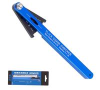 Xinsheinelry Durabilidad de cadena de bicicleta, indicadores de desgaste de cadena de bicicletas, reglas que garantizan una herramienta segura y eficiente para ciclismo, hogar, garaje, bicicleta