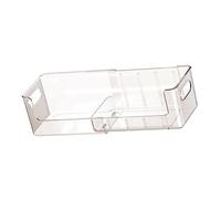 Xinsheinelry Estuche de Transparente con Soporte para Discos para películas y música, solución apilable Que Ahorra Espacio y Tiene divisores Opcionales, Soporte Transparente