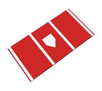 Xinsheinelry Expert - Alfombrilla de lanzamiento para entusiastas del béisbol y el béisbol, 120 x 200 cm, transporte permanente, múltiples capas