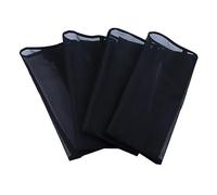 Xinsheinelry Fit Horse Fly Leggings transpirables, resistentes al desgarro, de malla fina, protectores de pierna que se mantienen en su lugar, botas de mosca cómodas, juego de 4
