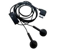 Xinsheinelry Flat Port Earphones Cord Earphone Headphones Corded Headphone In Ear Heavy Bass Earbud Noise Isolating Earpieces For G600 Plastic Headphone Replacement Cable