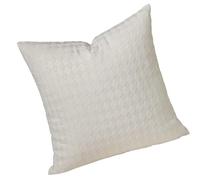 Xinsheinelry Funda de almohada decorativa de algodón para sofá, cama, sofá, decoración del hogar, 17.2 x 17.2 pulgadas, fundas de cojín blancas