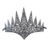 Xinsheinelry Gorro medieval recortado para fiestas temáticas de bolas de Halloween y teatro