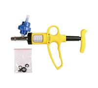 Xinsheinelry Jeringas automáticas para aves de corral con vacunas, inyectores continuos para ganado, inyecciones regulables para mascotas, infusor de animales fácil de limpiar