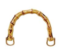 Xinsheinelry Juego de asas de imitación en forma de U/hebilla de eslabones de metal, asas de repuesto para bolso de mano, 6 / 5 pulgadas, hebillas decorativas para asas de bolso, c