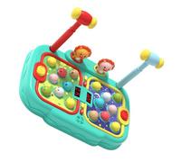Xinsheinelry Juego de eléctrico Hit a Mole, Juguete para niños con Modo de Batalla de Doble Jugador, Juego de Golpes Inteligente para diversión de Fiesta, Juguete clásico de Tablero Hit a Mole para