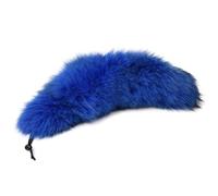 Xinsheinelry Llavero único con colgante de cola grande, llavero de coche, llavero de cola suave, adornos para decoración de llaves y bolsos