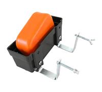 Xinsheinelry Mecanismo flotante automático de regulador de líquidos para contenedores de ganado, funciona con manguera de jardín estándar, puerta flotante ABS para animales
