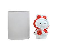 Xinsheinelry Molde de silicona 3D para decoración de tartas de chocolate, yeso, jabón, fondant, jabón, fondant, molde de silicona para hacer