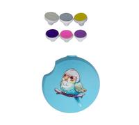 Xinsheinelry Molinillo de pico de pájaro pequeño con motor eléctrico, lima de clavos, recortadora eléctrica para loros, diseño portátil, operaciones de bajo ruido, aseo de aves