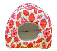 Xinsheinelry Nido para pájaros, cama de invierno, cobertizo, hamaca, tienda de campaña de felpa para hámster, hamaca para pájaros pequeños para jaula