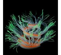 Xinsheinelry Peceras Coral Decoración Luminosa Vida Planta Acuática Estatuilla De Anémona Acuarios Planta Adorno De Paisajismo Coral Artificial Decoración De Acuario Decoración Subacuático